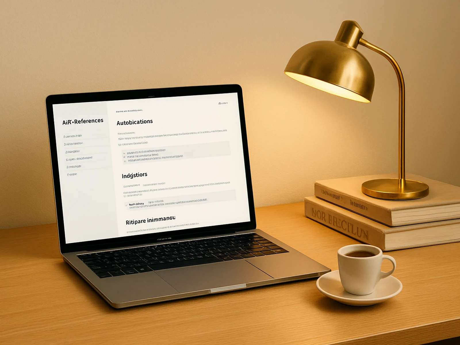 Technical documentation workspace